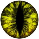 イエロードラゴンアイカボーションガラスパーツ 12mm 16mm 18mm 20mm 25mm 30mm アクセサリー ピアス イヤリング ネイル デコレーショ...