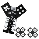 ゲームコントローラーニップルステッカー&Y字型ステッカー/1ペア販売 コンソール 乳首 シール 貼るだけ 下着 ブラ ランジェリー 女子 男子 バストトップ 大...