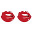 セクシーリップニップルステッカー 1ペア 唇 くちびる 英語 舌 ベロ なめる シタを出す 乳首 シール 貼..