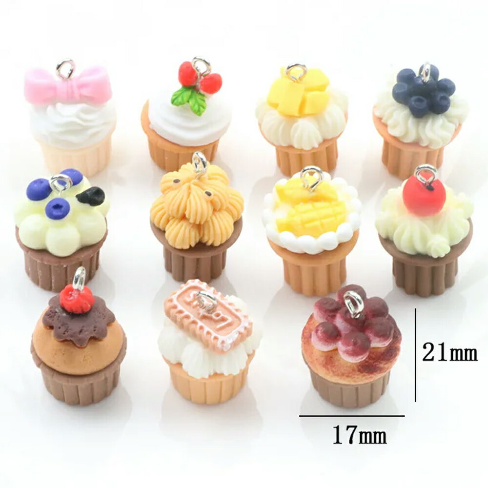 カップケーキ アクリルパーツ/1個販