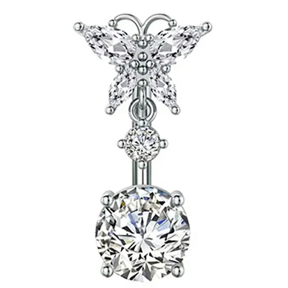 [14G �ܥǥ��ԥ��� �إ��ԥ���] ��󥫥Х��ե饤 �ؤ��ԥ����ʥȥåץ������ 1������ 14������ ��� ��ǥ����� ���������륹�ƥ�쥹316L ����...