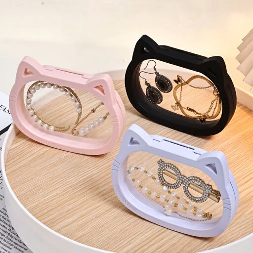 キャットマジックディスプレイケース 1個販売 猫 ねこ アニマル 動物 アクセサリー 指輪 雑貨 小物 指輪 リング ピアス イヤリング 贈り物 店舗用 業務用 プレゼント 収納 ショーケース ギフトボックス ラッピング ホワイト ブラック ピンク 黒色 白色 透明 ホルダー 撮影用 キャットマジックディスプレイケース 1個販売 猫 ねこ アニマル 動物 アクセサリー 指輪 雑貨 小物 指輪 リング ピアス イヤリング 贈り物 店舗用 業務用 プレゼント 収納 ショーケース ギフトボックス ラッピング ホワイト ブラック ピンク 黒色 白色 透明 ホルダー 撮影用