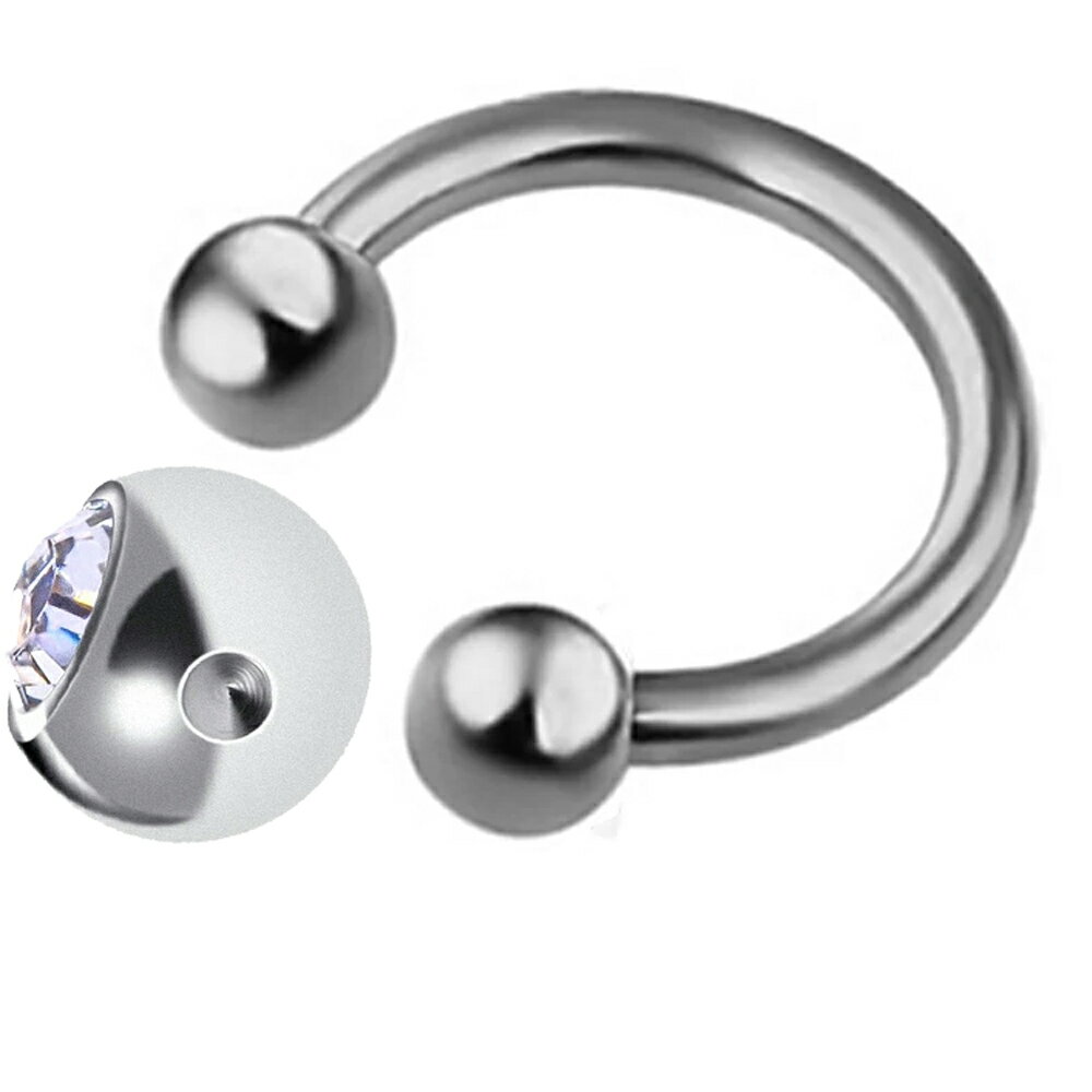 [ 14G ボディピアス] ジュエル キャプテ...の紹介画像2