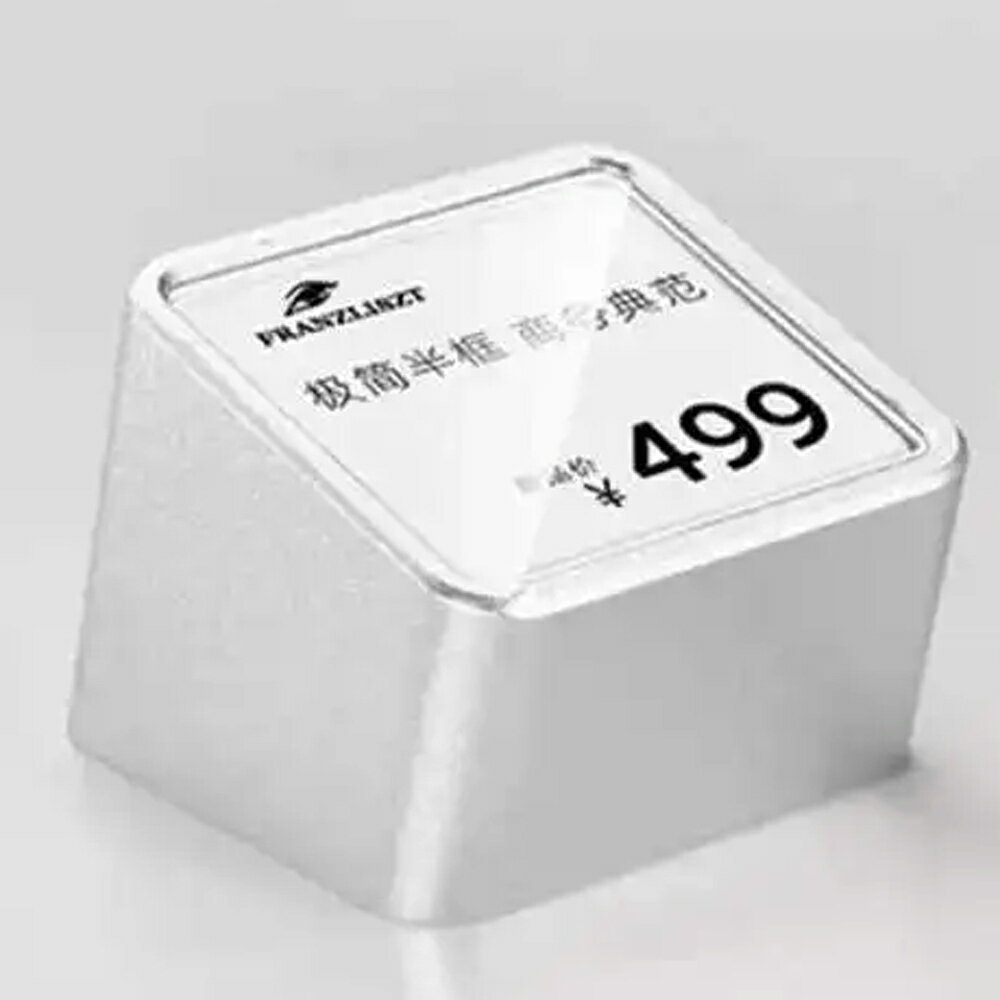 プロモーション用 ショーケース用 シルバーアルミニウム ホルダー 1個販売 プライスタグ ラベル QRコード ネームカード 価格表 ポップ 商品名 ペーパータグ...