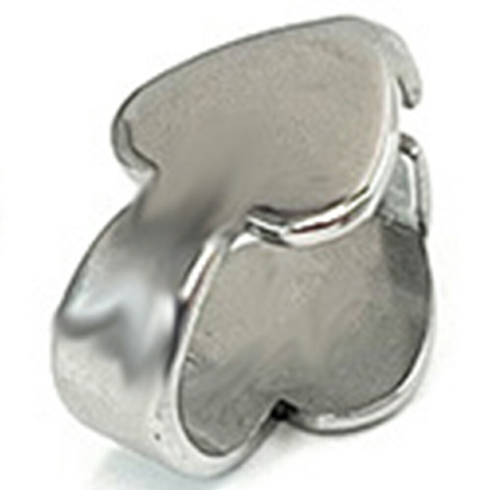 SUS316Lステンレススペードバチカン 1個販売 ハート トランプ サージカルステンレス316L ステンレスパーツ ペンダント ネックレス DIY用 上の部分...