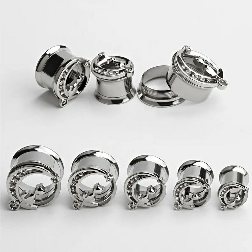 [0G 00G 12mm 猫 ボディピアス] ...の紹介画像2