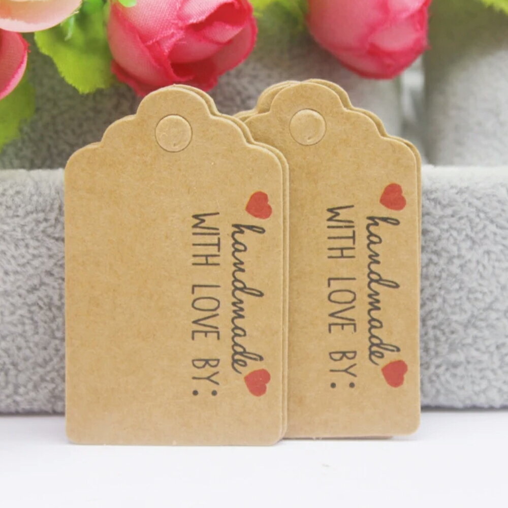 ハンドメイド用ペーパータグ 5枚セット クラフト メッセージカード 台紙 値札 雑貨店 アクセサリー 小物 洋服 フリマ フリーマーケット 帽子 雑貨屋 ショップ 業務用 おもしろ 裁縫 ポップ 紙 茶色 ブラウン 手編み ラベル DIY ギフト プレゼント 贈り物 かわいい 紙 可愛い