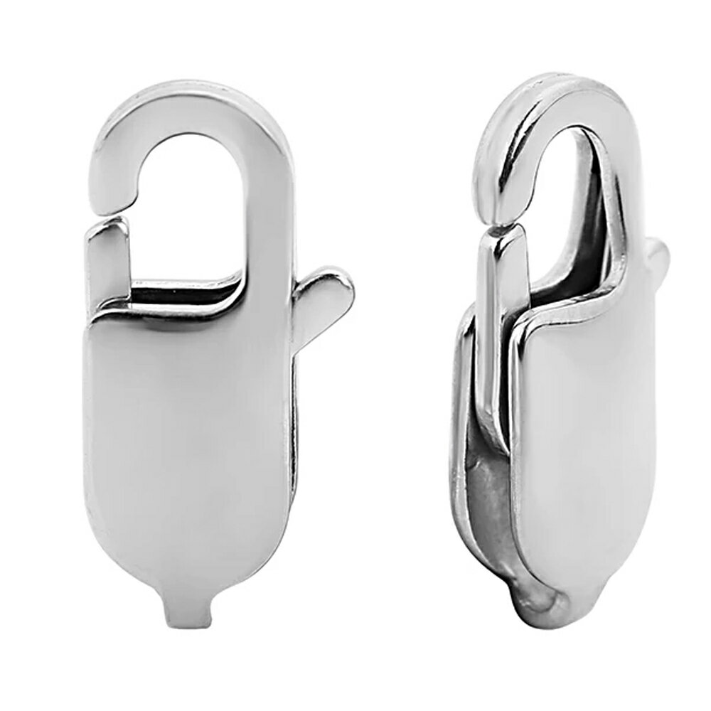 SUS316Lステンレスナスカン（11mm） 1個販売 カニ冠 ネックレス DIY チョーカー ブレスレット チャーム..