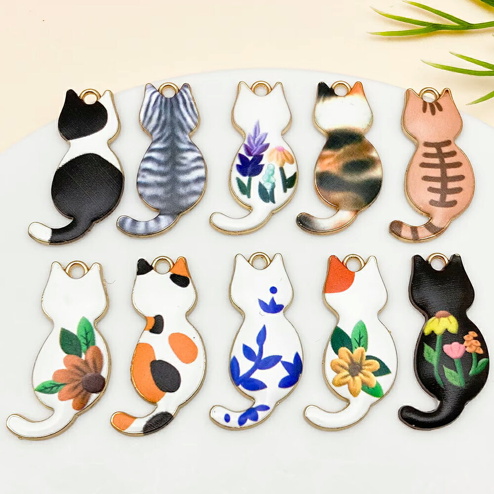 DIY用穴あきカラフルキャットチャ...