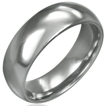 Rakuten - 7.0mm甲丸タングステンリング サイズ/18号 銀色 シルバー メンズ レディース ペアリング サプライズ 婚約指輪 結婚指輪 プレゼント ギフト 彼氏 彼女 希少金属 硬い 重い 重たい 丈夫 変色しにくい 男性 女性 シンプル プレーン プロポーズ