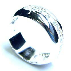 ボンバージュエルシルバーリング(クリスタル) サイズ/20号/21号 ジルコニア 男性 女性 本物の銀 指輪 スターリングシルバー 親指 中指 人差し指 薬指 ...