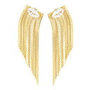 アクエリアスバックキャッチピアス/1ペア クリスタル ゴールド ゴージャスなピアス ジャケットピアス バックキャッチ レディース 結婚式 入学式 卒業式 個性的 耳飾り アクセサリー パーティジュエリー 発表会 後ろキャッチ ファッションピアス 両耳 20G 20ゲージ
