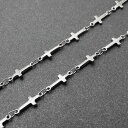 5mmx13.5mmクロスステンレスチェーン 10cm単位 ステンレス製 DIY ネックレス ブレスレット アンクレット パーツ 量り売り チョーカー 細い シ...