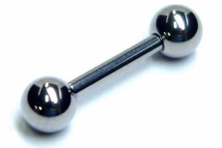 [高品質 12G チタングレード23] チタンバーべル 12ゲージ ネジボールタイプ ストレートバーベル 銀色 シルバーカラー ボディピアス 軟骨 耳たぶ メンズ レディース 内径 長い 短い 低アレルギー ファーストピアス シャフト ニッケルフリー ボディーピアス ニップル 乳首