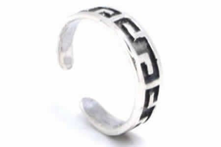 S トゥリング シルバー925 スターリングシルバー シルバーリング 足の指輪 トーリング 足のリング ピンキーリング フリーサイズ レディース メンズ チップ...