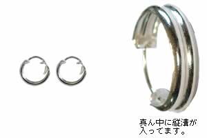 楽天ピアス専門ショップGreen Piercingウェーブシンプルリングピアス：10mm/1ペア 両耳 シルバーピアス 20G 20ゲージ フープピアス 耳 軟骨 シルバー925 オリジナル メンズ レディース ペア プレーン 本物の銀 ワッカのピアス 綺麗 高級 スターリングシルバー 男性 女性 シンプル ワイド 幅あり 小さい スモール