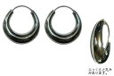 アリーナリングピアス/1ペア 両耳 外径32mm フープピアス シルバー925 耳たぶ 軟骨 20G 20ゲージスリム 細い シルバーピアス 高級 銀の純度92.5% メンズ レディース ヘリックス ふっくら丸みのあるタイプ シンプル 綺麗 結婚式 卒業式 成人式 プレゼント ギフト クリスマス