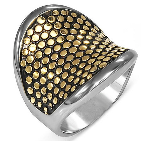 甲冑ステンレスリング(RBR188)サイズ/23号/26号 鎧モチーフ 甲冑 指輪 サージカルステンレス316L 低アレルギー メンズ レディース ペアリング ...