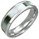 シェルスクロールステンレスリング(RMO006)サイズ/16号/19号/21号/24号/29号 貝殻 指輪 サージカルステンレス316L 低アレルギー メンズ ...