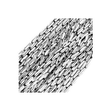コブラ ネックレスチェーン(L)/長さ:40cm シルバー925 スターリングシルバー 92.5% 本物 高級 銀 シルバーアクセサリー ジュエリー 首飾り チョーカー シルバーチェーン メンズ レディース ペア プレゼント ギフト 鎖 クサリ 短い 太い 太め スリム 蛇 スネイク スネーク