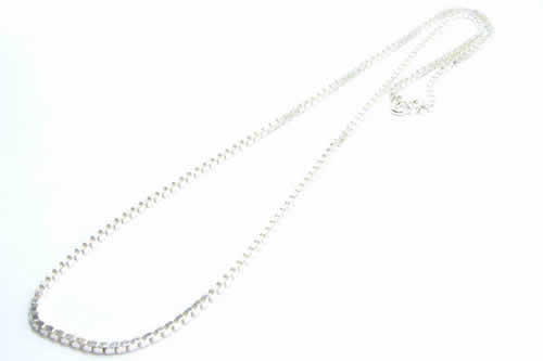 ベネチアン ネックレスチェーン(M)/長さ:46cm シルバー925 スターリングシルバー 92.5% 本物 高級 銀 シルバーアクセサリー ジュエリー 首飾り...