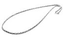 スクリューネックレスチェーン/長さ:40cm シルバー925 スターリングシルバー 92.5% 本物 高級 銀 シルバーアクセサリー ジュエリー 首飾り チョー...