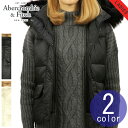 【ポイント10倍 4/24 20:00～4/27 9:59】 アバクロ Abercrombie＆Fitch 正規品 レディース ファーフード付きベスト HOODED PUFFER VEST