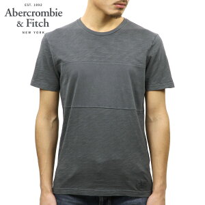 Х T  AbercrombieFitch ȾµT GARMENT DYE MIXED FABRIC TEE 124-236-1817-902