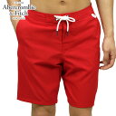  アバクロ 水着 メンズ 正規品 Abercrombie＆Fitch スイムパンツ CLASSIC BOARDSHORTS 7-Inseam Mid-Length 133-350-0593-500