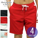 アバクロ 水着 メンズ 正規品 Abercrombie＆Fitch スイムパンツ トランクス型 ミドル丈 スイムパンツ CLASSIC BOARDSHORTS 7-Inseam Mid-Length 133-350