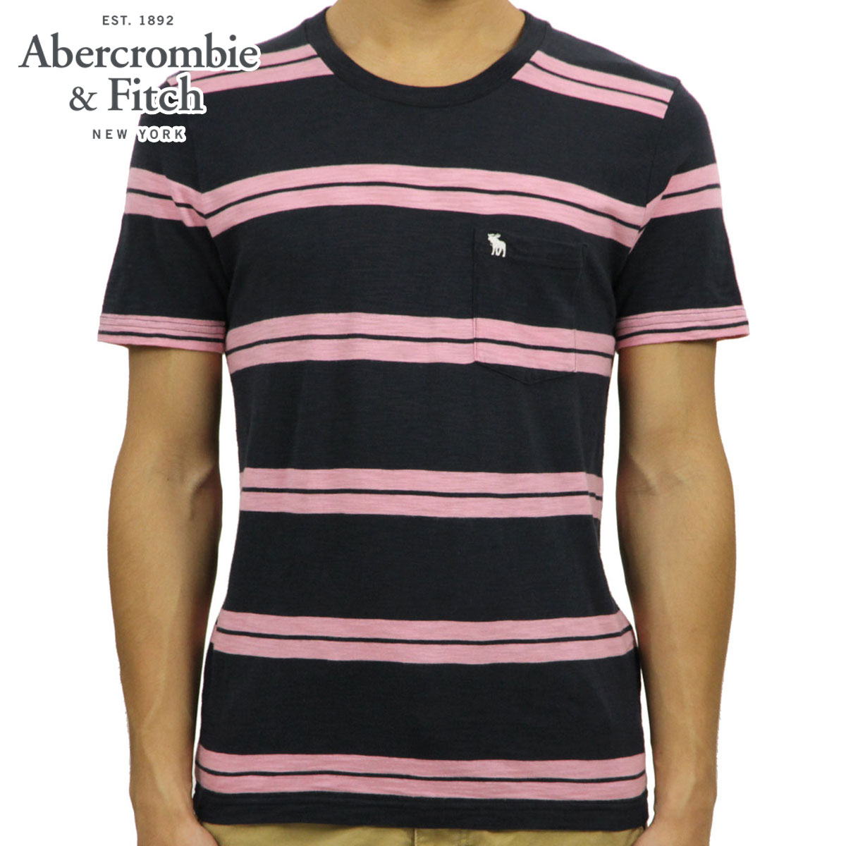 アバクロ Tシャツ 正規品 Abercrombie＆Fitc