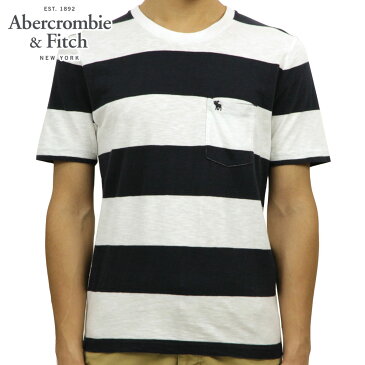 アバクロ Tシャツ 正規品 Abercrombie&Fitch 半袖Tシャツ クルーネック ポケTシャツ RUGBY ICON TEE 124-236-1870-104