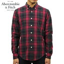 アバクロ シャツ メンズ 正規品 Abercrombie＆Fitch 長袖シャツ ボタンダウンシャツ PLAID OXFORD SHIRT 125-125-0794-508 2022