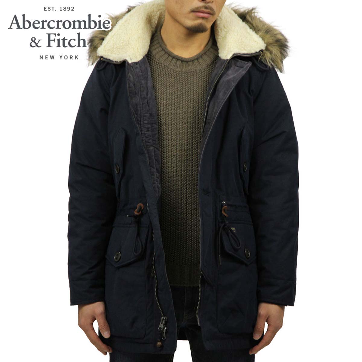 【ポイント10倍 販売期間 9/4 10:00〜9/11 9:59】 アバクロ アウター メンズ 正規品 Abercrombie＆Fitch ジャケット ダウンジャケット ULTRA PARKA 132-327-0514-200