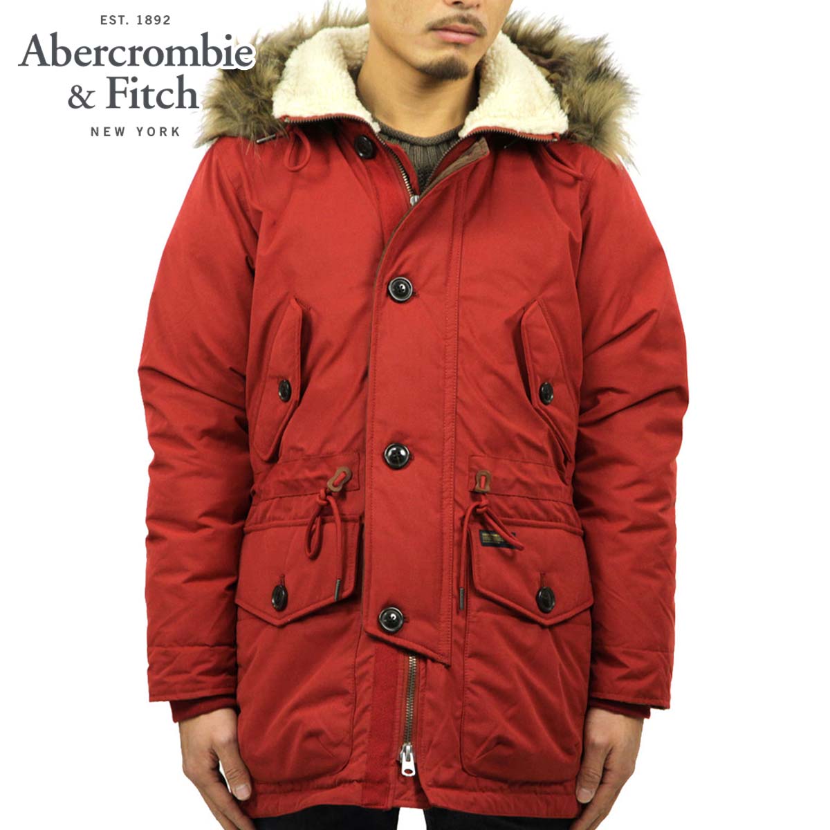 20%OFFクーポンセール 【利用期間 9/4 20:00〜9/11 1:59】 アバクロ アウター メンズ 正規品 Abercrombie＆Fitch ジャケット ダウンジャケット ULTRA PARKA 132-327-0615-500