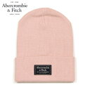 アバクロ キャップ メンズ レディース 正規品 Abercrombie&Fitch 帽子 ビーニー ニットキャップ LOGO TURN UP BEANIE 112-200-0274-610