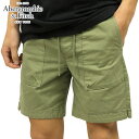 アバクロ ショートパンツ メンズ 正規品 Abercrombie＆Fitch ボトムス ハーフパンツ PULL-ON SHORTS 128-283-0864-330