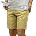 アバクロンビー＆フィッチ アバクロ ショートパンツ メンズ 正規品 Abercrombie＆Fitch ボトムス ハーフパンツ PLAINFRONT SHORTS 9 INSEAM LONG-LENGTH 128-283-0834-475