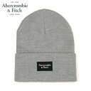 【ポイント10倍 5/9 20:00～5/16 1:59】 アバクロ キャップ メンズ レディース 正規品 Abercrombie＆Fitch 帽子 ビーニー ニットキャップ ロゴ LOGO PATCH BEANIE 112-200-0282-120