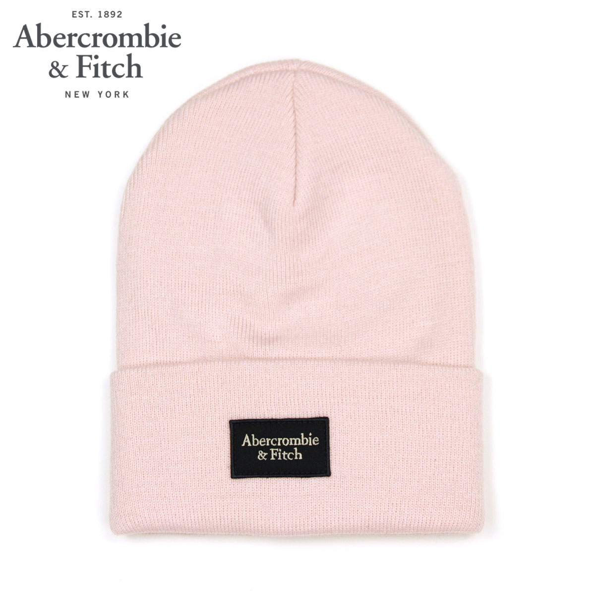 AoN Lbv Y fB[X Ki AbercrombieFitch Xq r[j[ jbgLbv S LOGO PATCH BEANIE 112-200-0283-600 ̓ v[g bsO