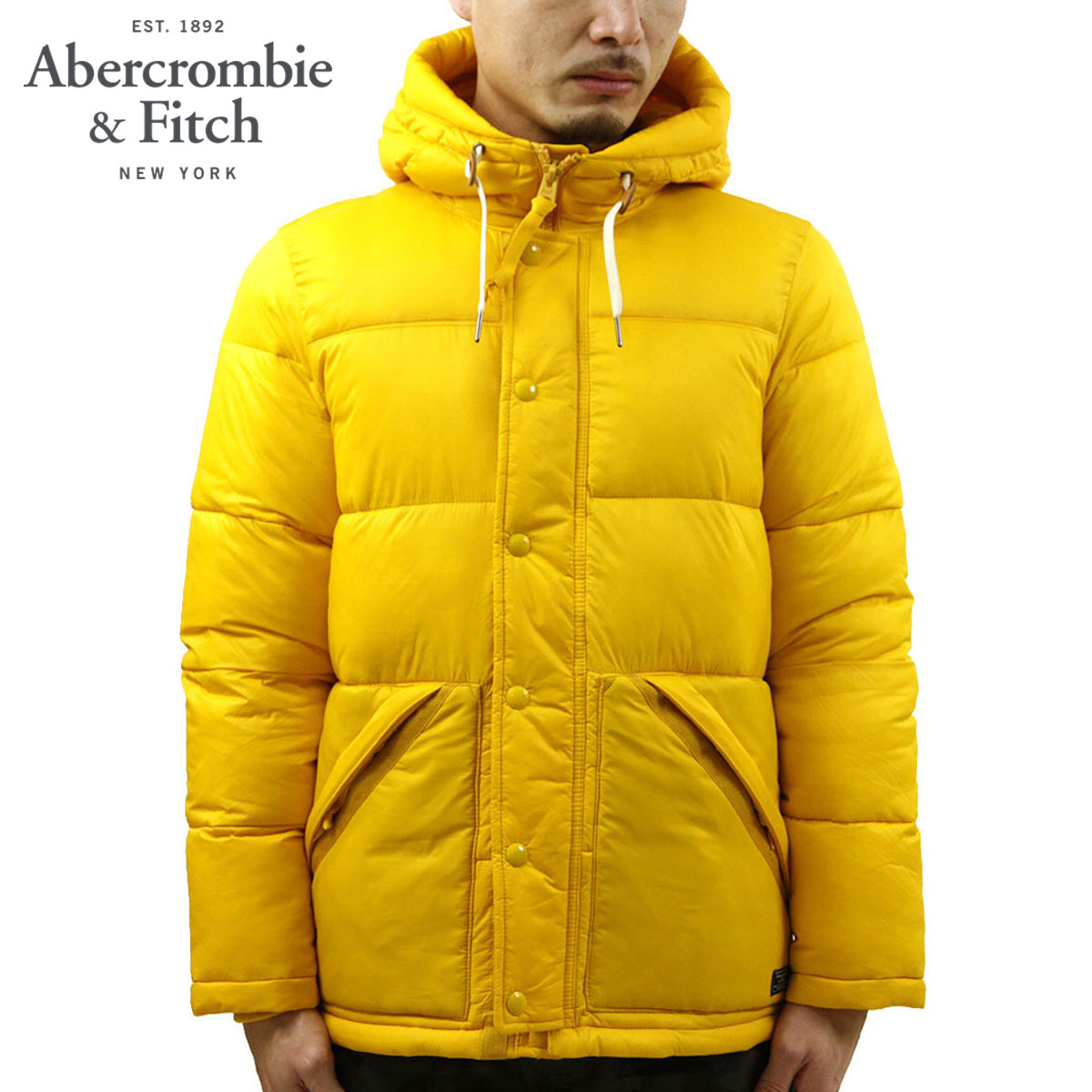 アバクロ ジャケット メンズ 正規品 Abercrombie＆Fitch アウター 中綿入りパファージャケット ULTRA PUFFER DOWN JACKET 132-327-0675-800