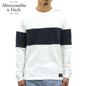 【ポイント10倍 8/19 20:00〜8/23 1:59】 アバクロ ロンT メンズ 正規品 Abercrombie＆Fitch 長袖Tシャツ クルーネックTシャツ LONG-SLEEVE CREW TEE 124-228-0418-100