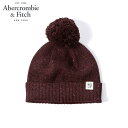 【ポイント20倍 販売期間 7/4 10:00~7/11 9:59】 アバクロ キャップ メンズ 正規品 Abercrombie&Fitch ニットキャップ 帽子 FOLDOVER POM BEANIE 116-630-0215