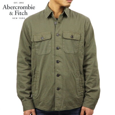 アバクロ アウター メンズ 正規品 Abercrombie&Fitch ジャケット STRETCH GARMENT DYE SHIRT JACKET 125-168-2648-332 D00S20