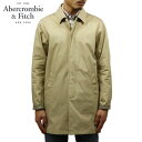 アバクロンビー＆フィッチ アバクロ アウター メンズ 正規品 Abercrombie＆Fitch ジャケット トレンチコート BONDED MAC JACKET 132-328-1057-475