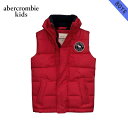 【ポイント10倍 7/4 20:00〜7/11 1:59】 アバクロキッズ ベスト ボーイズ 子供服 正規品 AbercrombieKids アウター puff...