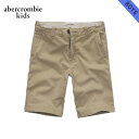 アバクロキッズ ショートパンツ ボーイズ 子供服 正規品 AbercrombieKids ボトムス a&f classic fit shorts 228