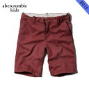【ポイント10倍 5/9 20:00〜5/16 1:59】 アバクロキッズ ショートパンツ ボーイズ 子供服 正規品 AbercrombieKids ボトムス ...
