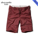 アバクロキッズ ショートパンツ ボーイズ 子供服 正規品 AbercrombieKids ボトムス a&f classic fit shorts 228-688-0283-053 D20S30