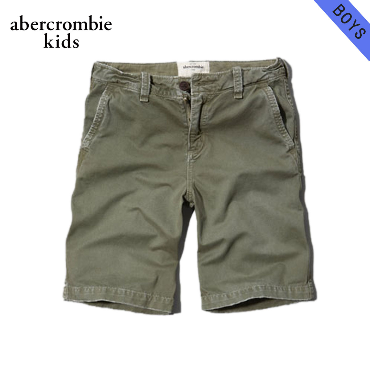 アバクロキッズ ショートパンツ ボーイズ 子供服 正規品 AbercrombieKids ボトムス a&f classic fit shorts 228 父の日 プレゼント ラッピング